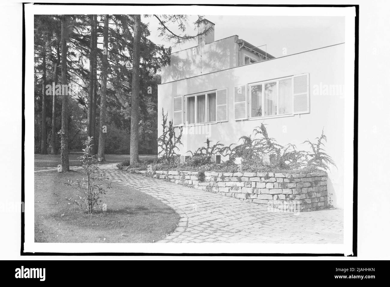 Haus Bunzl, 19th, Chimistrasse 18, vue extérieure Banque D'Images