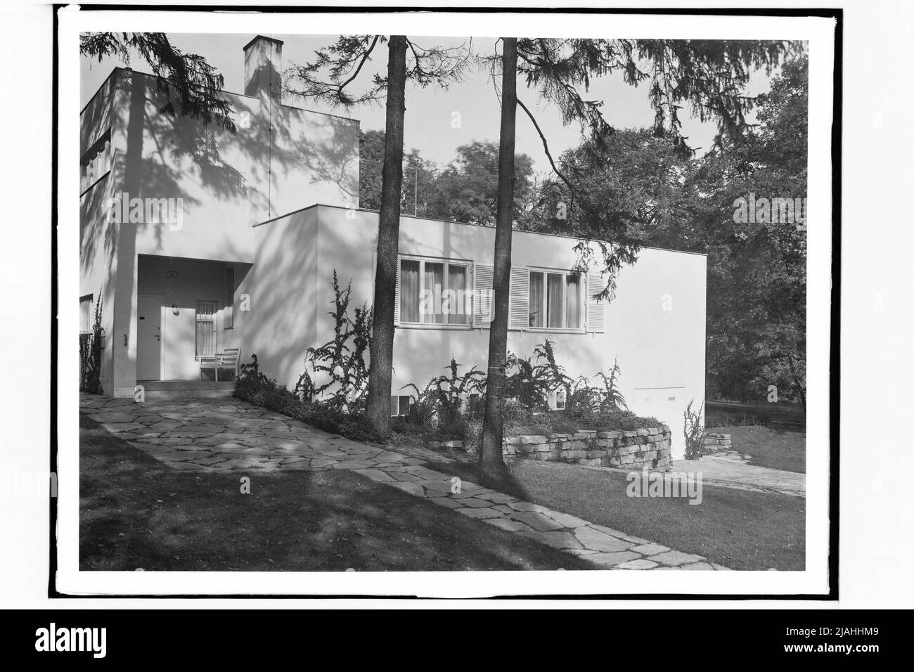 Haus Bunzl, 19th, Chimistrasse 18, vue extérieure Banque D'Images