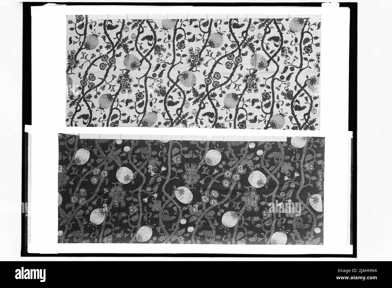 Deux motifs de tissu pour la maison et le jardin Banque D'Images