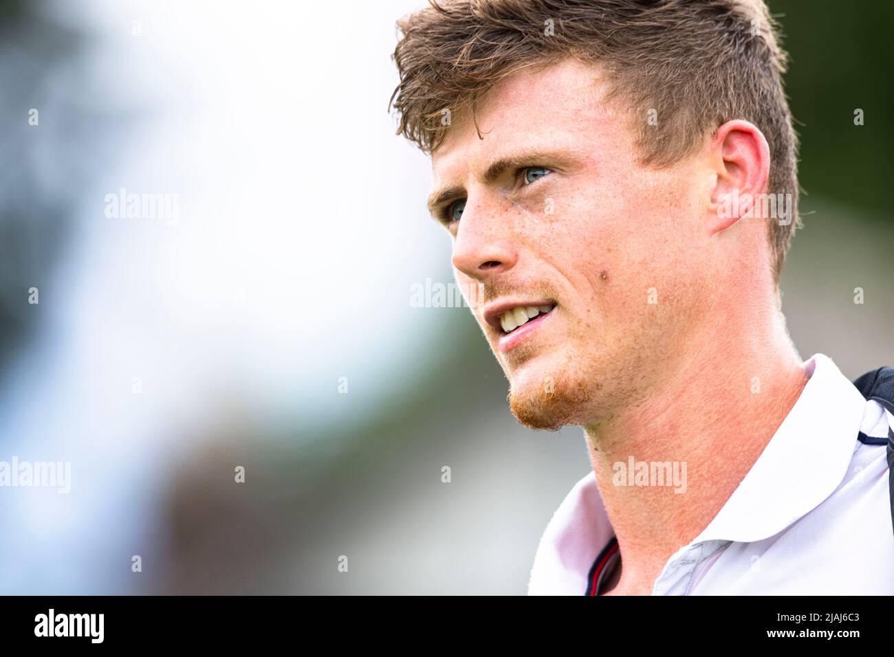 SURREY, ROYAUME-UNI. 30th mai 2022. Billy Harris (GBR) lors du Surbiton Trophy 2022 au Surbiton Racket Fitness Club le lundi 30 mai 2022 à SURREY, ANGLETERRE. Credit: Taka G Wu/Alay Live News Banque D'Images