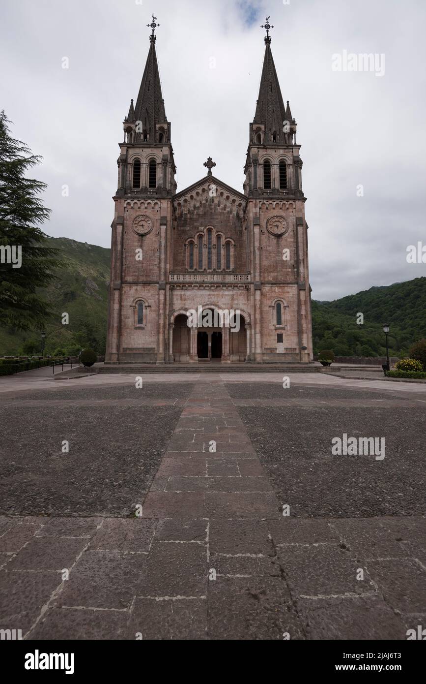 Asturias Picos de Europa Lagos de Covadonga Banque D'Images
