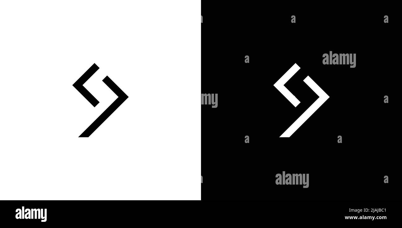 Design moderne et tendance du logo numéro 9 Illustration de Vecteur