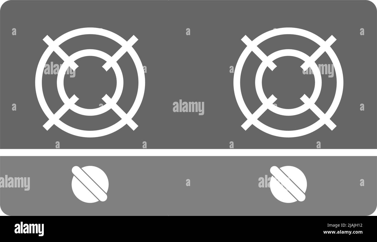 Vecteur du modèle d'illustration de l'icône de cuisinière Illustration de Vecteur Vecteur du modèle d'illustration de l'icône de cuisinière Illustration de Vecteur