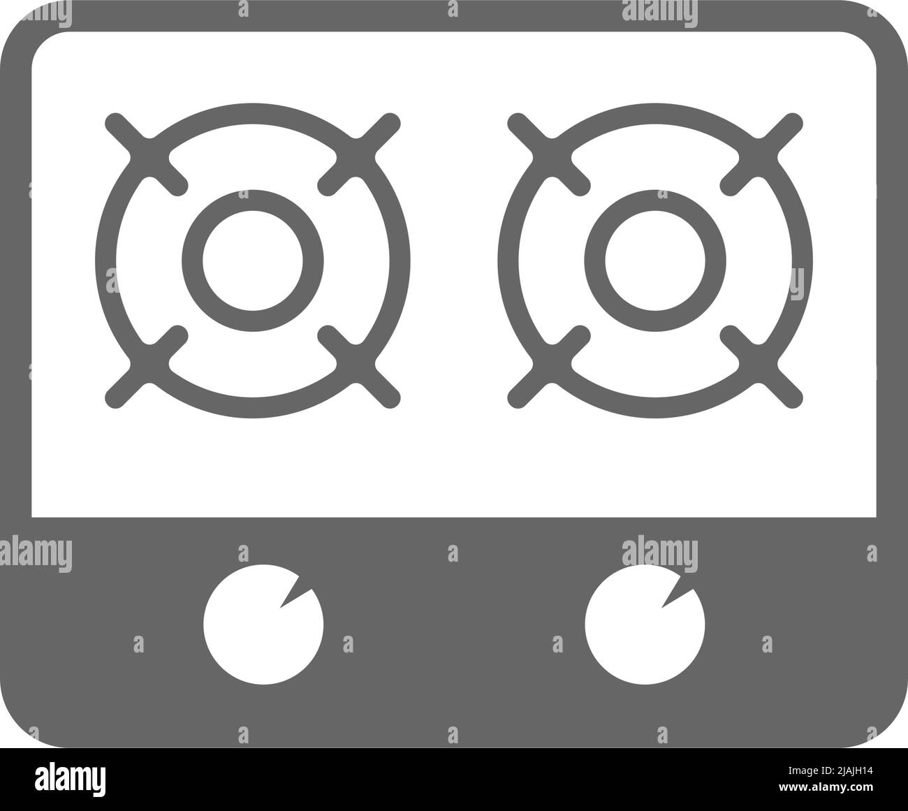Vecteur du modèle d'illustration de l'icône de cuisinière Illustration de Vecteur Vecteur du modèle d'illustration de l'icône de cuisinière Illustration de Vecteur
