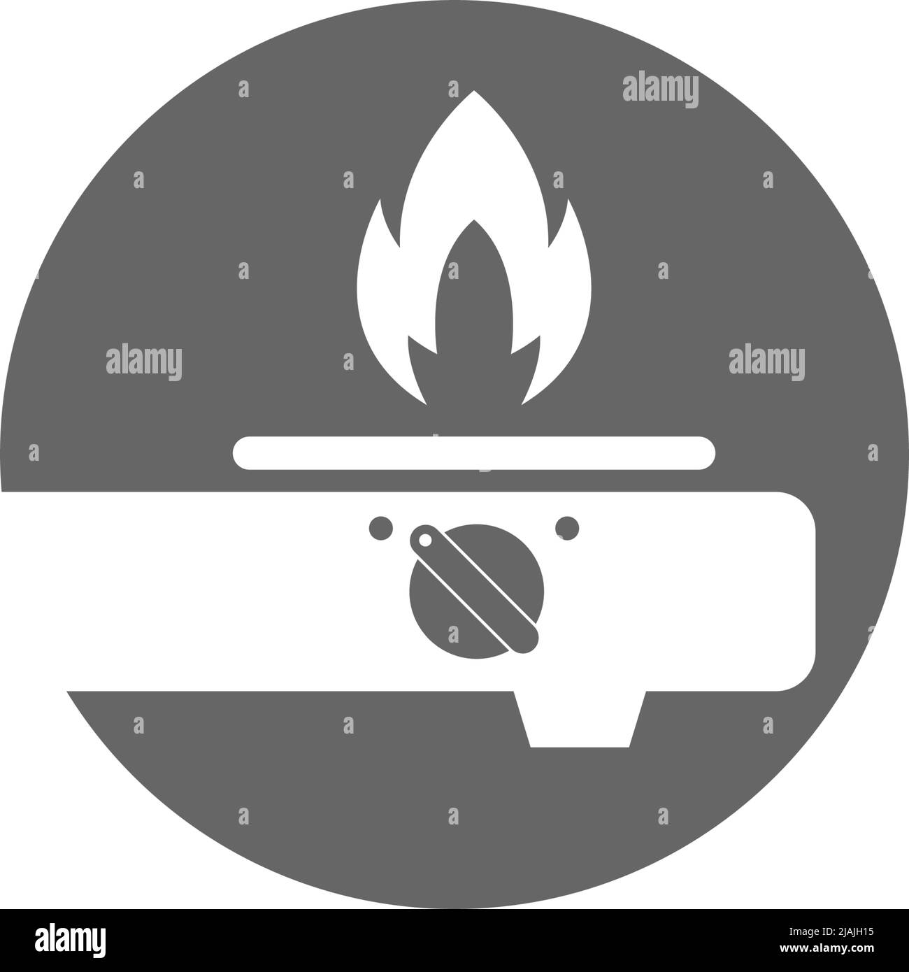 Vecteur du modèle d'illustration de l'icône de cuisinière Illustration de Vecteur Vecteur du modèle d'illustration de l'icône de cuisinière Illustration de Vecteur