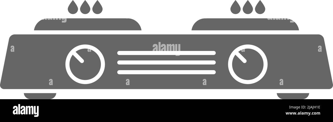 Vecteur du modèle d'illustration de l'icône de cuisinière Illustration de Vecteur Vecteur du modèle d'illustration de l'icône de cuisinière Illustration de Vecteur