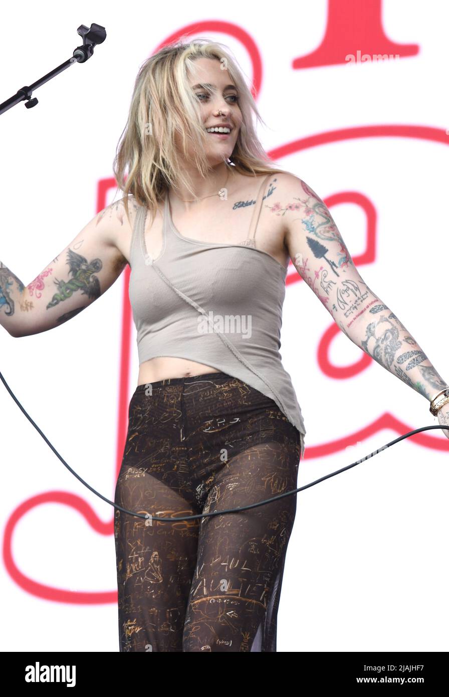 Paris Hilton à Boston Banque D'Images