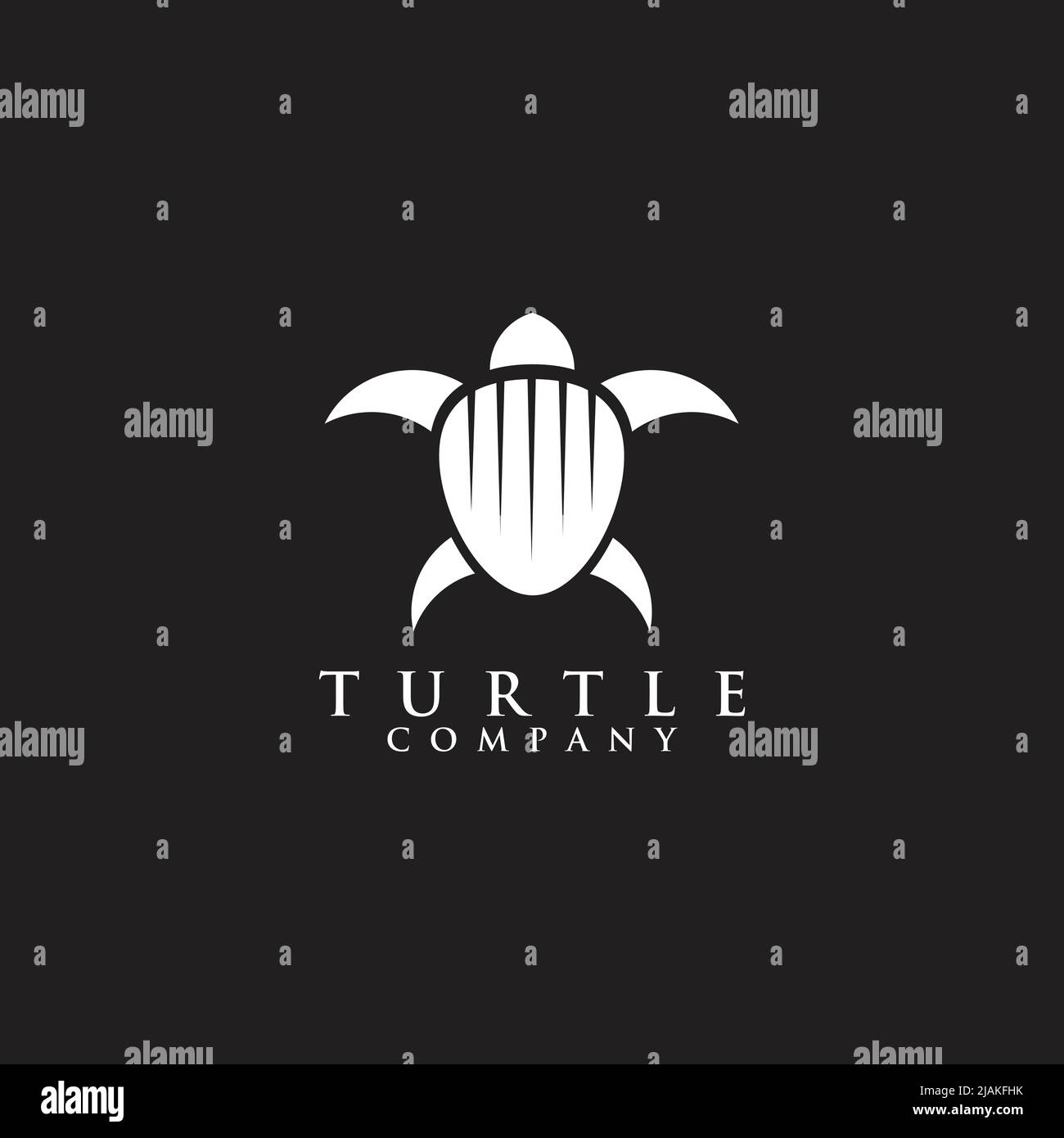 Modèle d'illustration vectoriel de motif icône de logo tortue Illustration de Vecteur