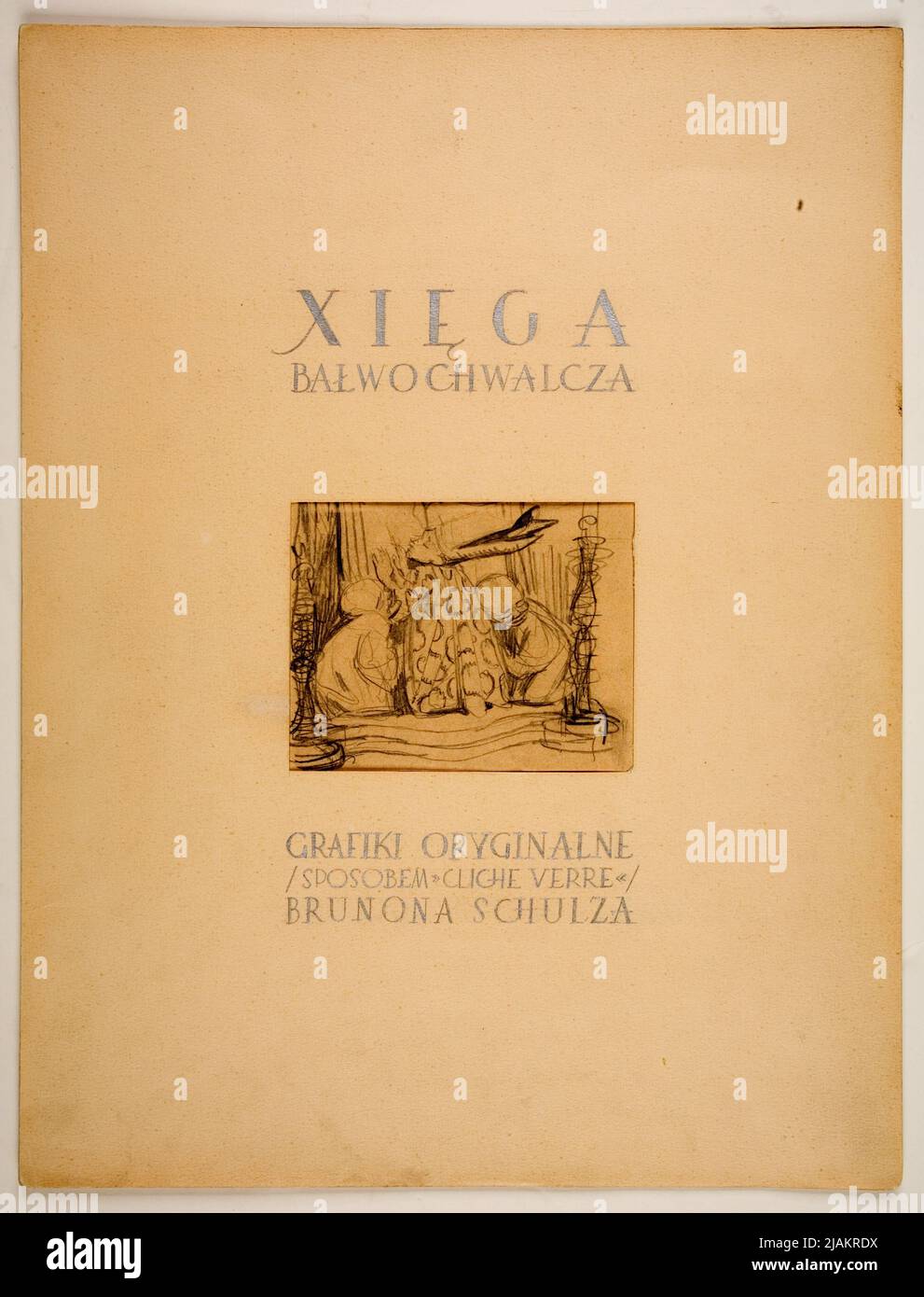 La carte de titre Xięga de l'idolâtrie SCHULZ, Bruno (1892 1942) Banque D'Images