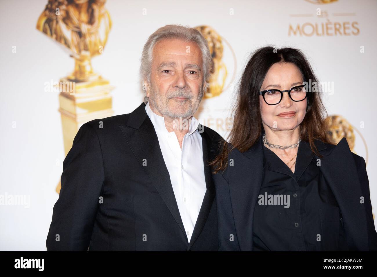 Paris, France, le 30th mai, Pierre Arditi, acteur, Et sa femme Evelyne Bouix, actrice, François Loock/Alay crédit: Loock françois/Alay Live News Banque D'Images