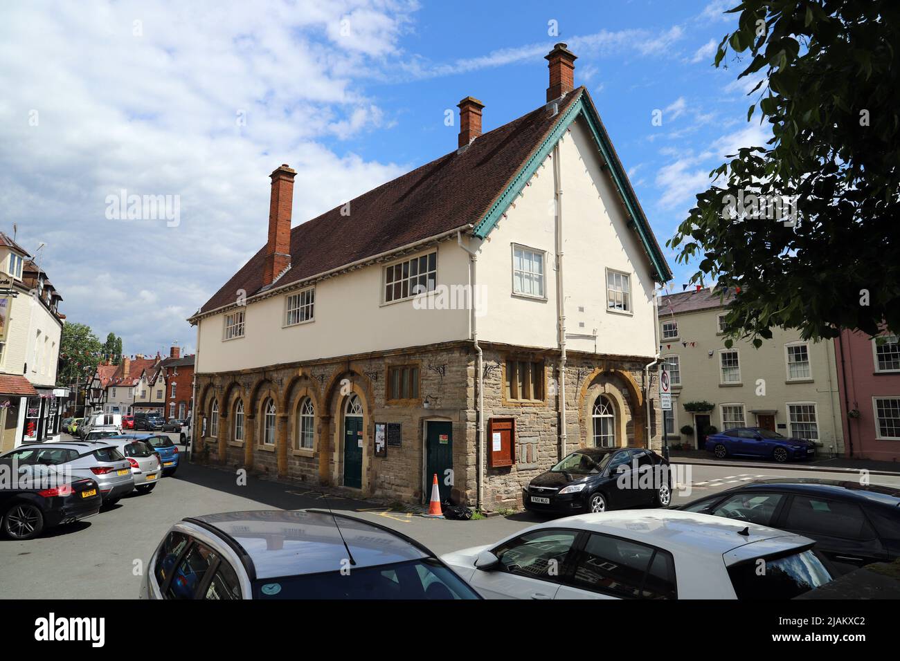 L'hôtel de ville, Alcester, Warwickshire Banque D'Images