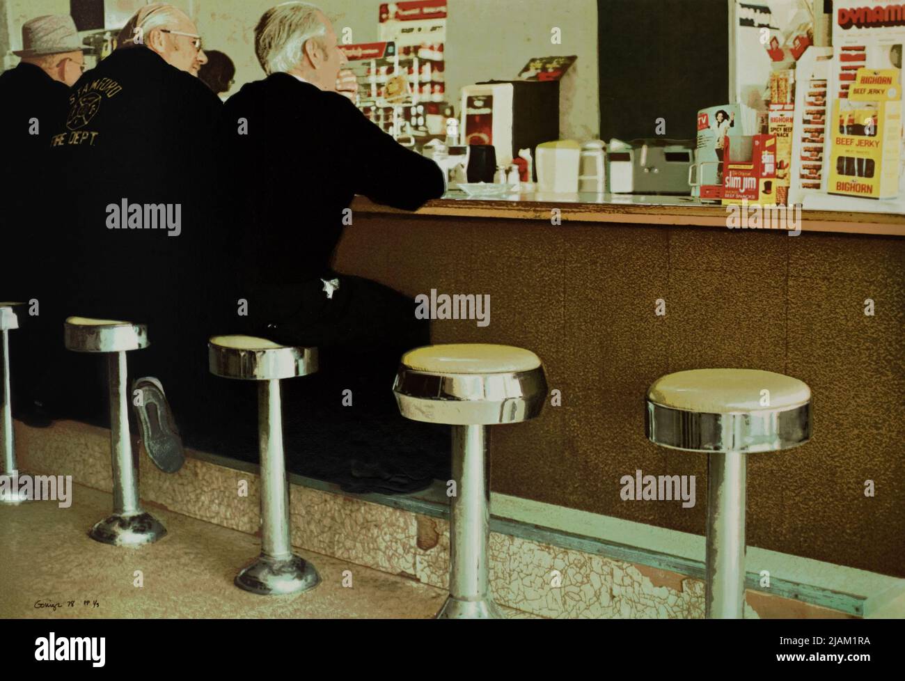 Griddle Inn Goings, Ralph (1928 2016) Banque D'Images