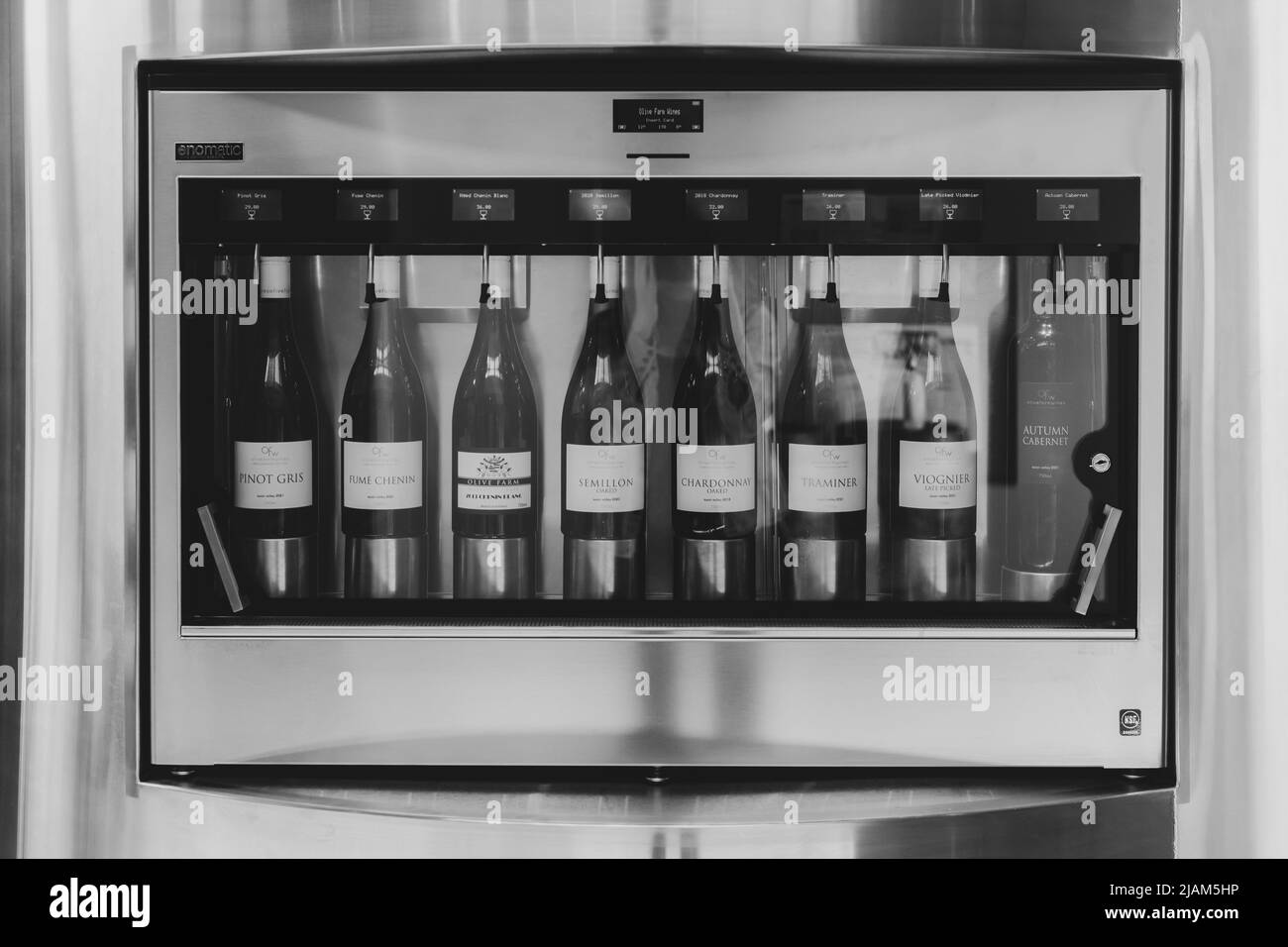 Producteurs de vin locaux à Swan Valley, Perth. Banque D'Images