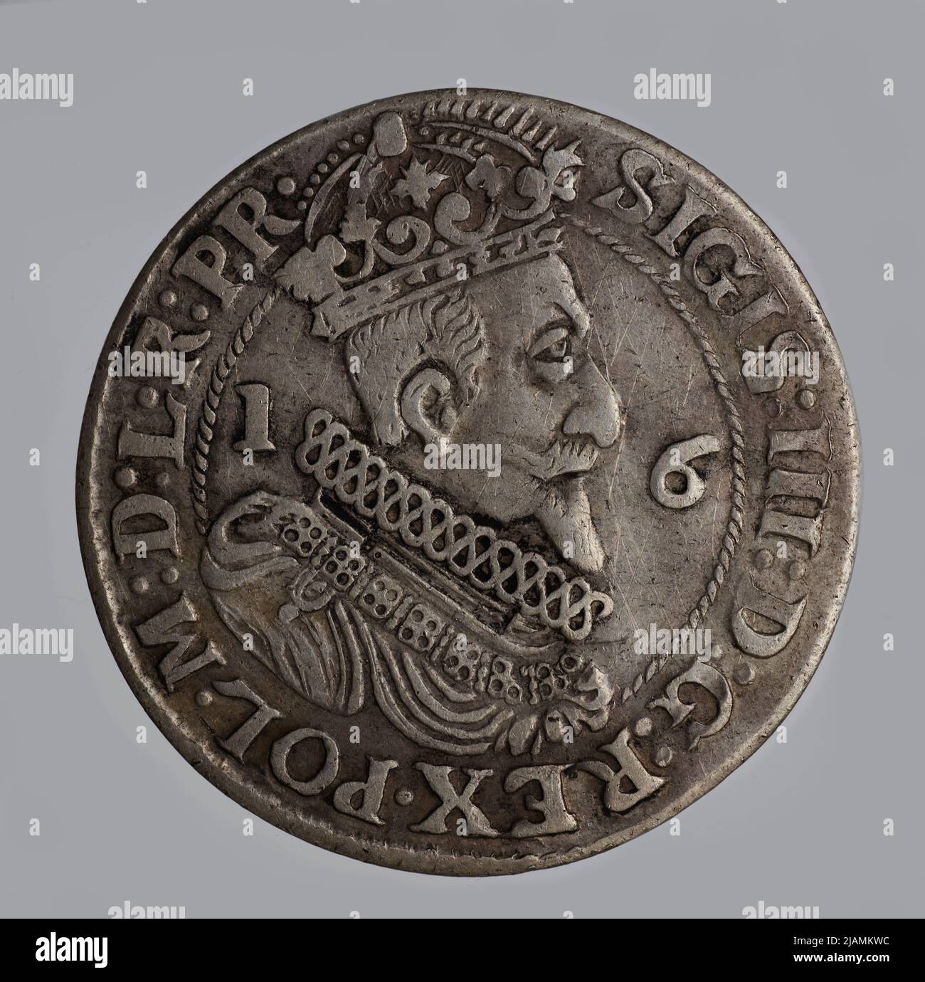 Fausse monnaie, Gdańsk Ort, 1623, Sigismund III Vasa (1587 1632) Banque D'Images