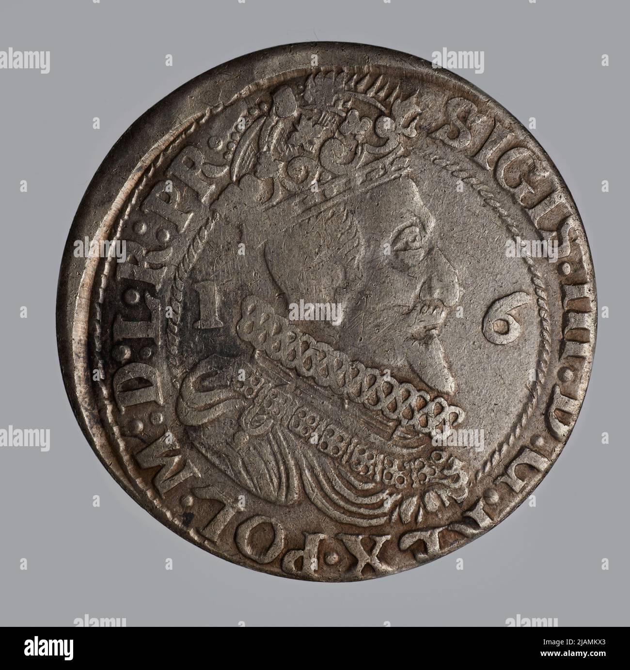Fausse monnaie, Gdańsk Ort, 1623, Sigismund III Vasa (1587 1632) Banque D'Images