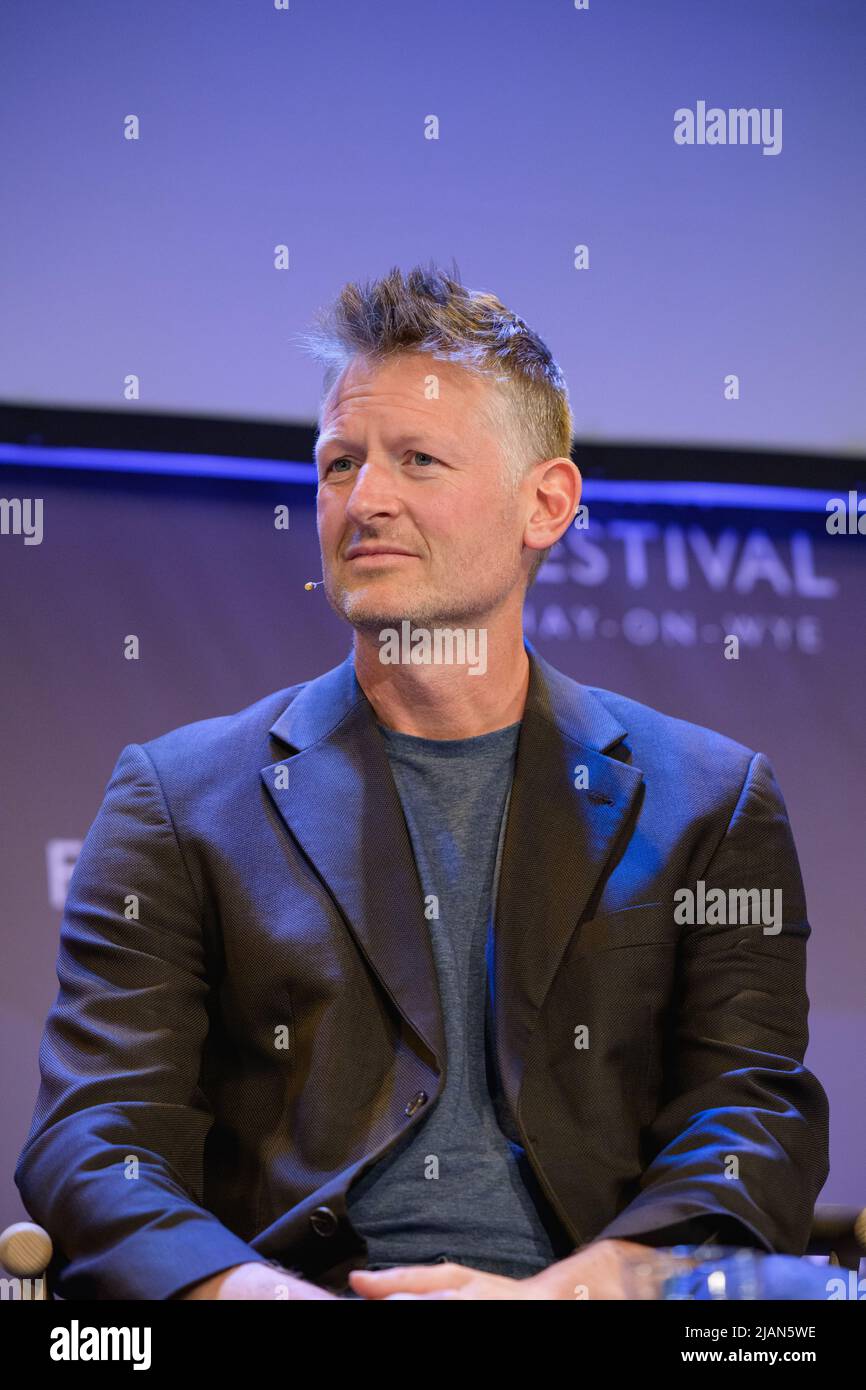 Hay-on-Wye, pays de Galles, Royaume-Uni. 31th mai 2022. Harriet Lamb, Mark Lynas, Nina Skorupska et Martin Wright au Hay Festival 2022, pays de Galles. Crédit : Sam Hardwick/Alamy. Banque D'Images