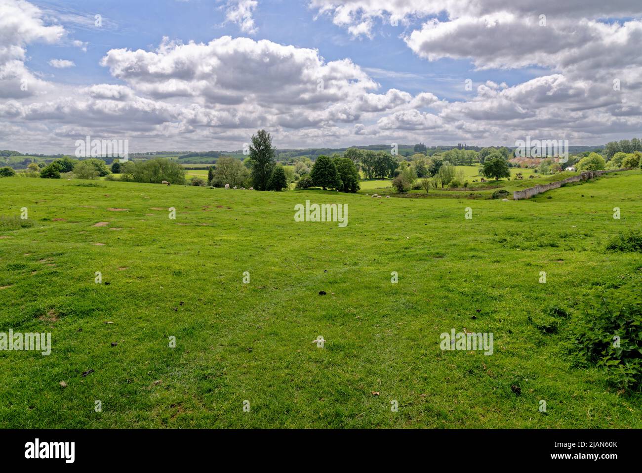 Chipping Campden, et la campagne environnante, une petite ville de marché dans les Cotswolds, Gloucestershire Angleterre Royaume-Uni Banque D'Images