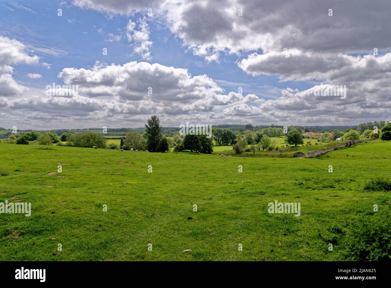 Chipping Campden, et la campagne environnante, une petite ville de marché dans les Cotswolds, Gloucestershire Angleterre Royaume-Uni Banque D'Images