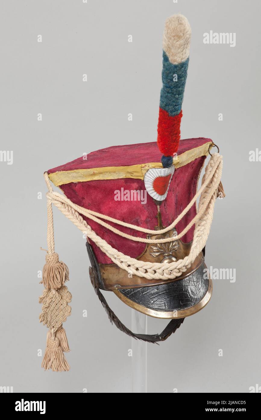 Grenadier cap du 1st Régiment d'infanterie du duché de Varsovie inconnu Banque D'Images