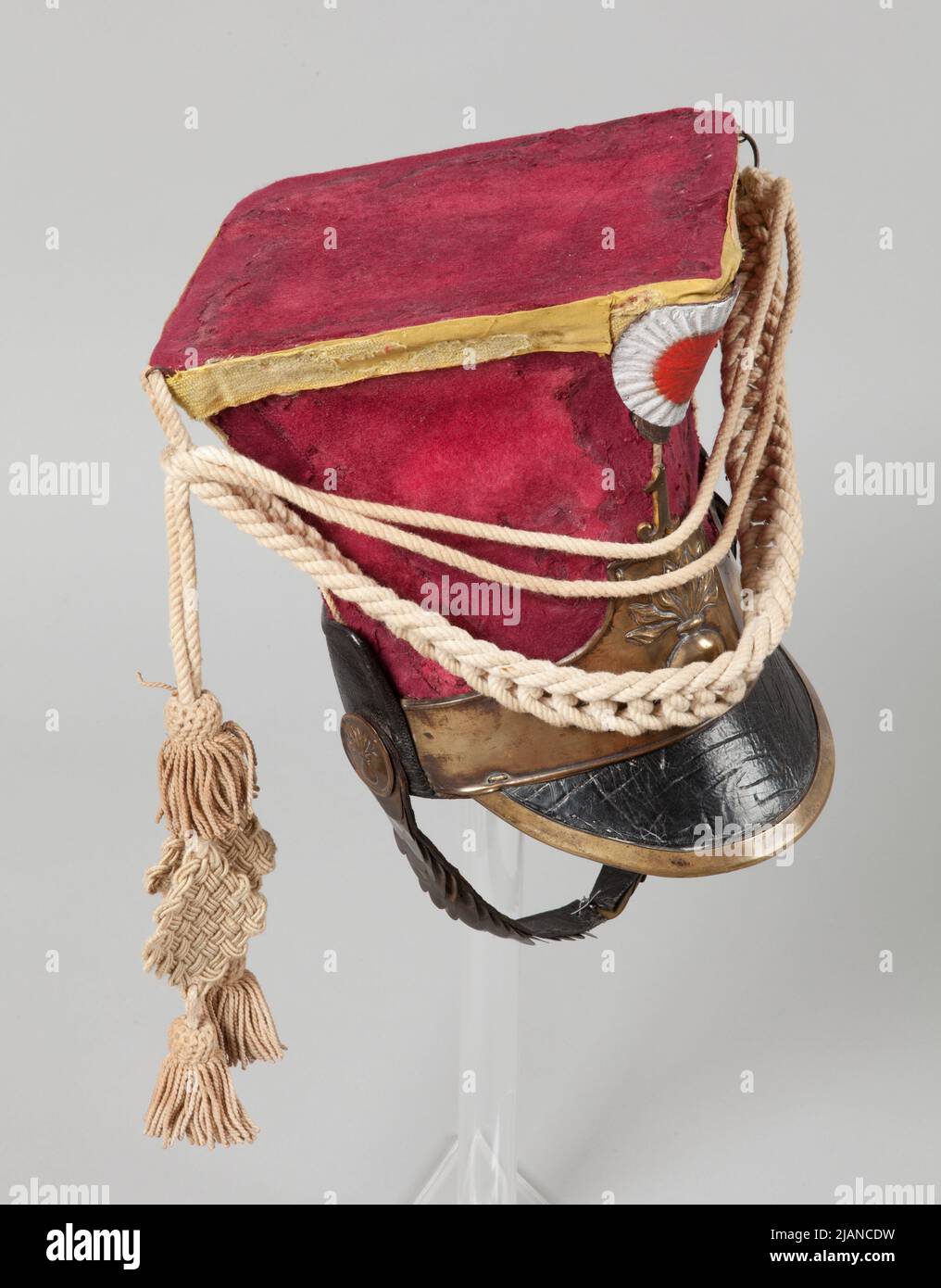 Grenadier cap du 1st Régiment d'infanterie du duché de Varsovie inconnu Banque D'Images