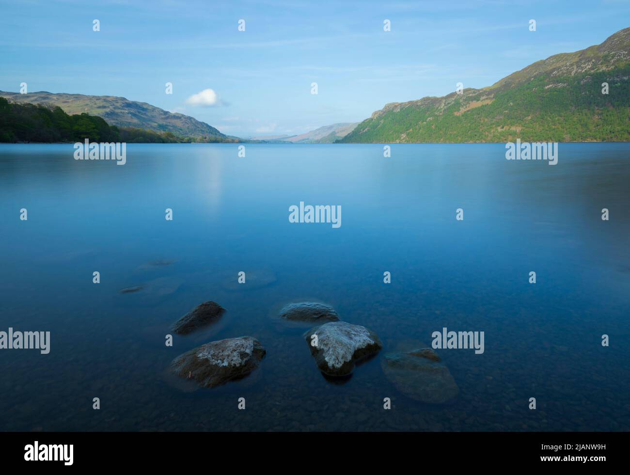 Glencoe Bay Ullswater Banque D'Images