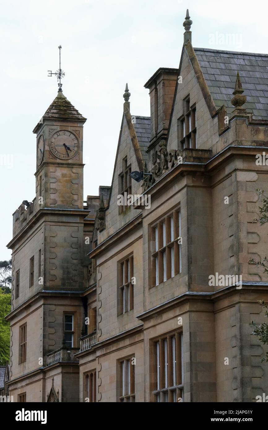 Château de Bangor Comté de Bangor en Irlande du Nord. Banque D'Images