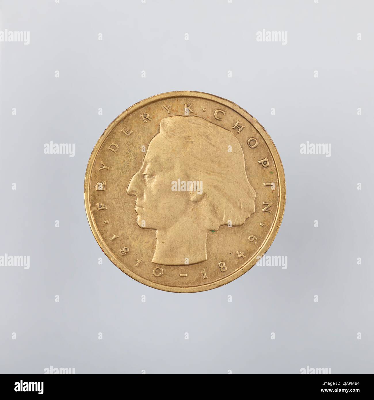 Fausse pièce, 2000 zlotys, 1977, RepubIIc du peuple de Pologne Banque D'Images