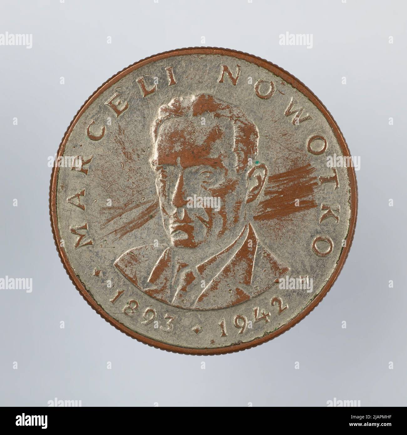 Fausse pièce, 20 zlotys, 1974, RepubIIc du peuple de Pologne Banque D'Images