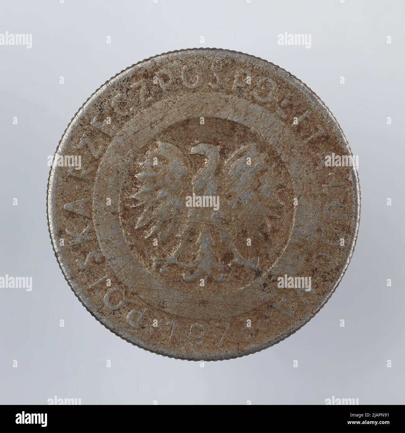 Fausse pièce, 20 zlotys, 1973, RepubIIc du peuple de Pologne Banque D'Images