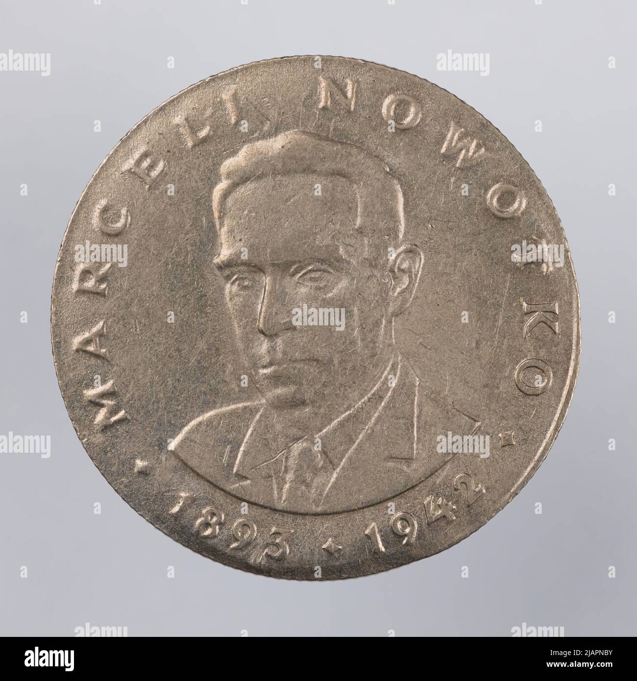 Fausse pièce, 20 zlotys, 1976, RepubIIc du peuple de Pologne Banque D'Images