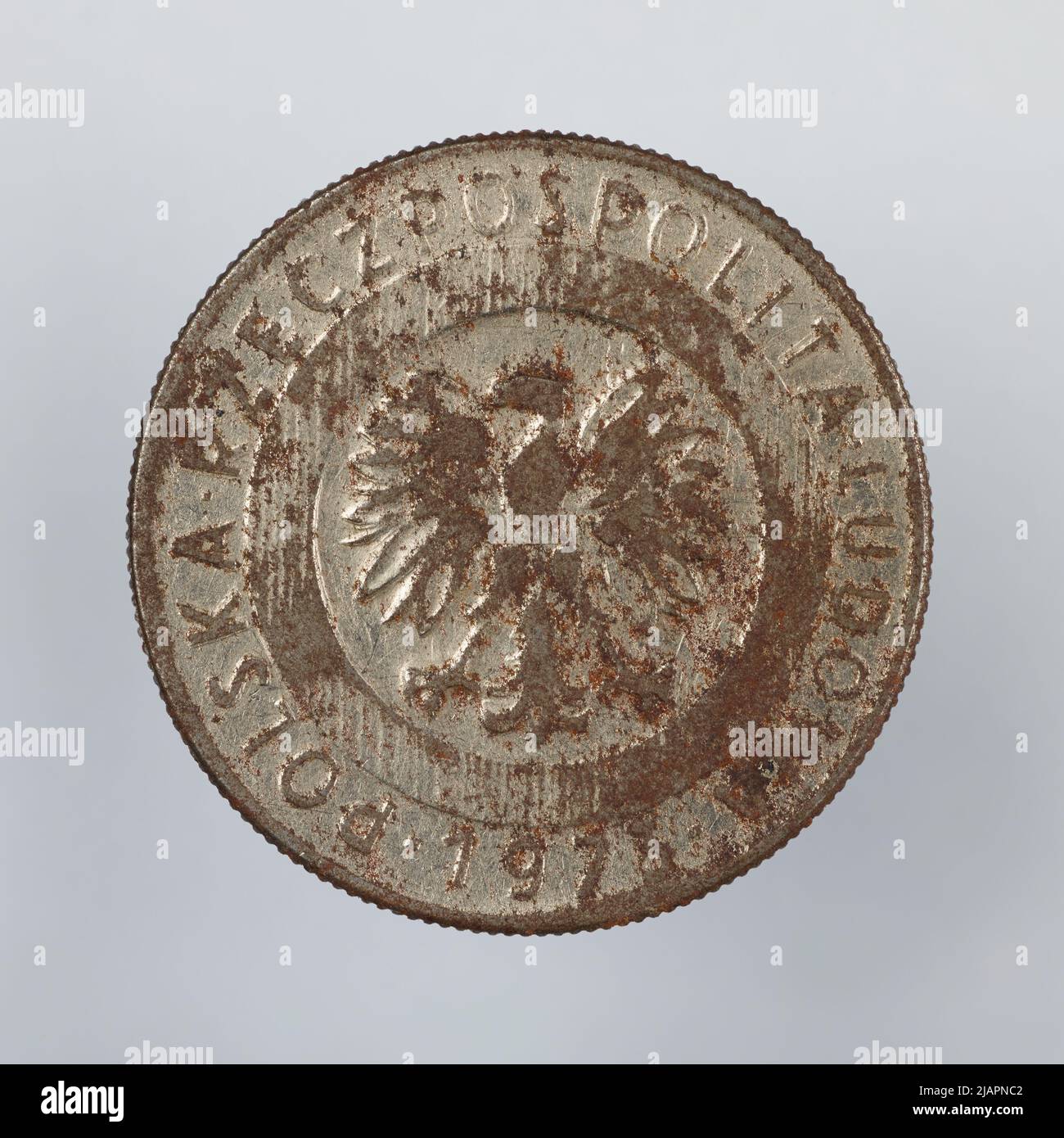 Fausse pièce, 20 zlotys, 1973, RepubIIc du peuple de Pologne Banque D'Images