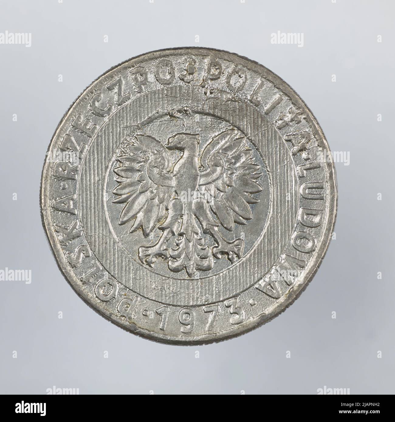 Fausse pièce, 20 zlotys, 1973, RepubIIc du peuple de Pologne Banque D'Images