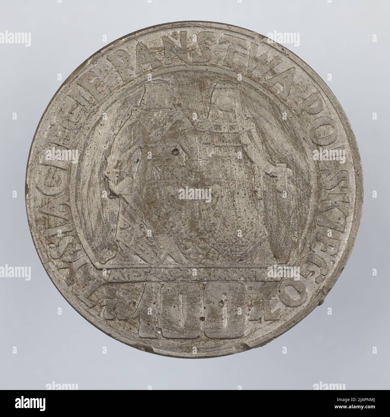 Fausse pièce, 100 zlotys, 1966, RepubIIc du peuple de Pologne Banque D'Images