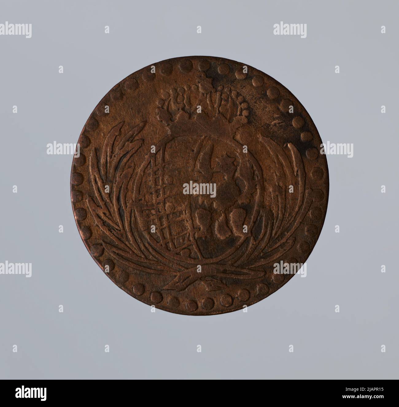 Fausse monnaie, 10 Grossen, 1813, Duché de Varsovie (1807 1815) Banque D'Images