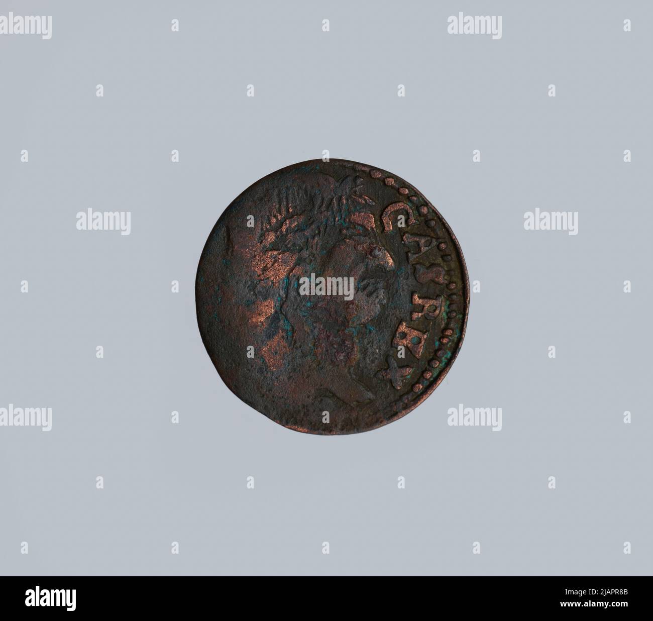 Fausse pièce, couronne shiliIng, John II Casimir (1649 1668) Banque D'Images