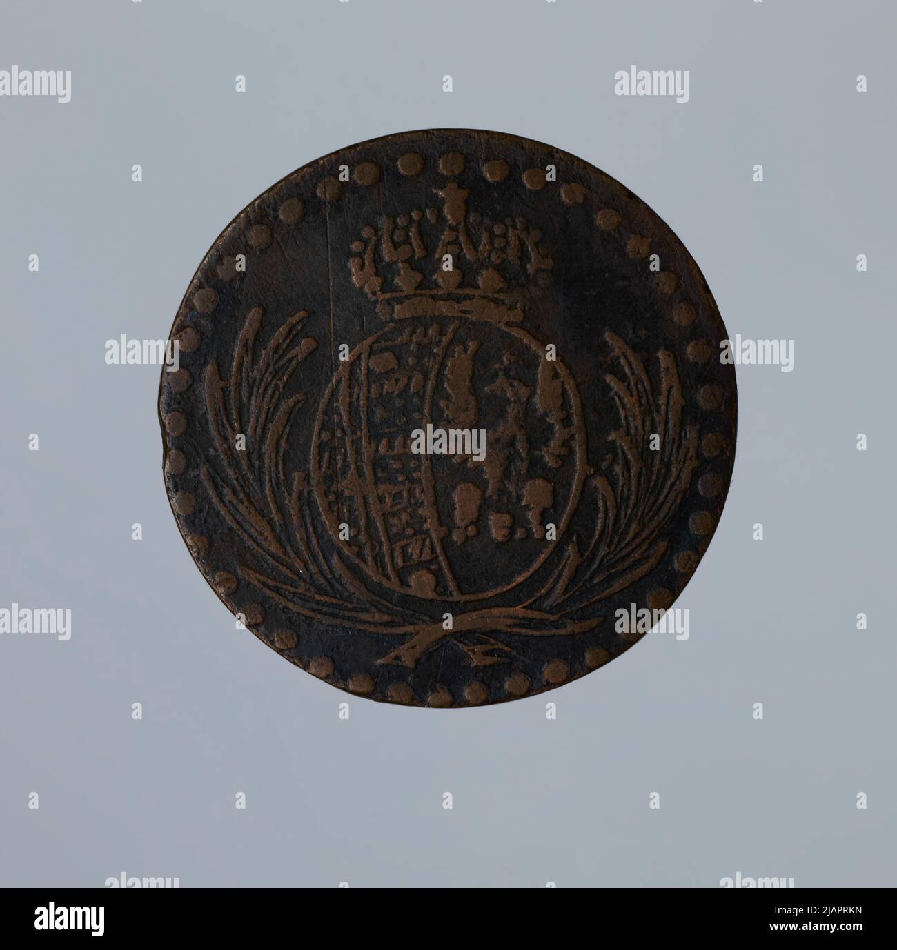 Fausse monnaie, 10 Grossen, 1813, Duché de Varsovie (1807 1815) Banque D'Images