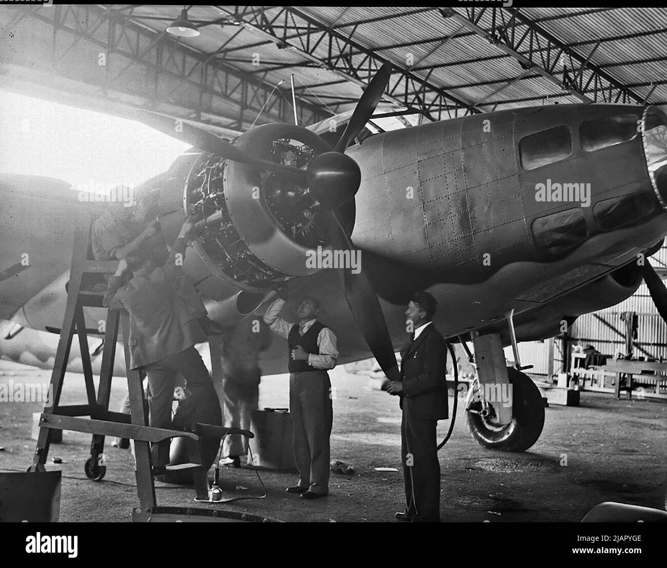 Bombardier Lockheed Hudson Banque D'Images