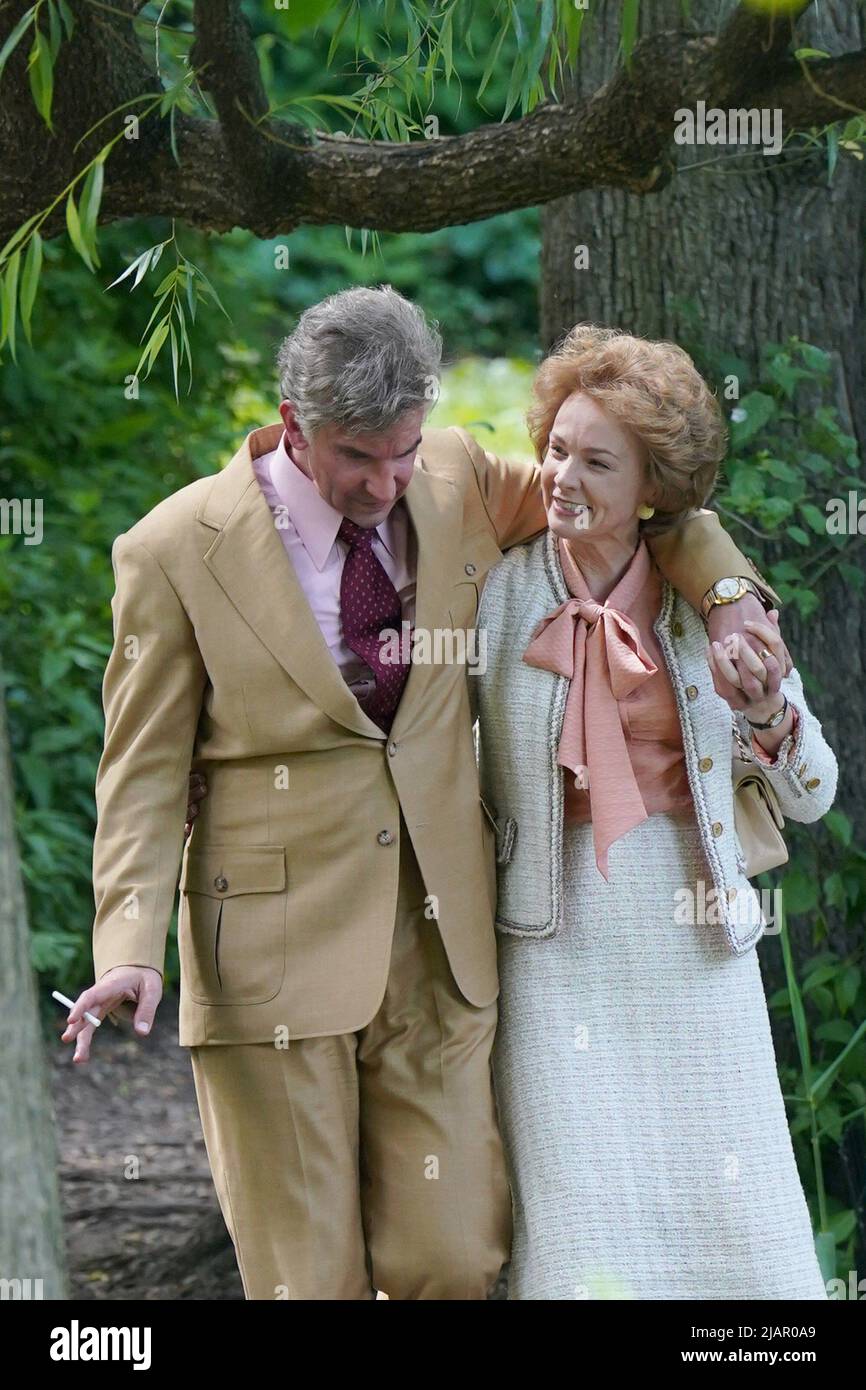 New York, NY, États-Unis. 31st mai 2022. Bradley Cooper, Carey Mulligan sur place pour MAESTRO tournage sur place à New York, Central Park, New York, NY 31 mai 2022. Crédit : Kristin Callahan/Everett Collection/Alay Live News Banque D'Images