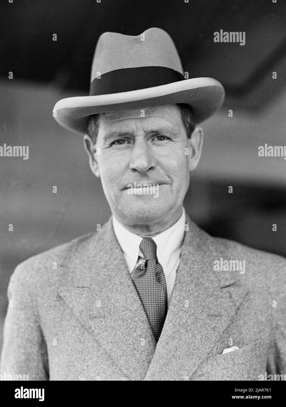 Les politiciens australiens Tom Bavin, premier ministre de la Nouvelle-Galles du Sud ca. 1932 Banque D'Images