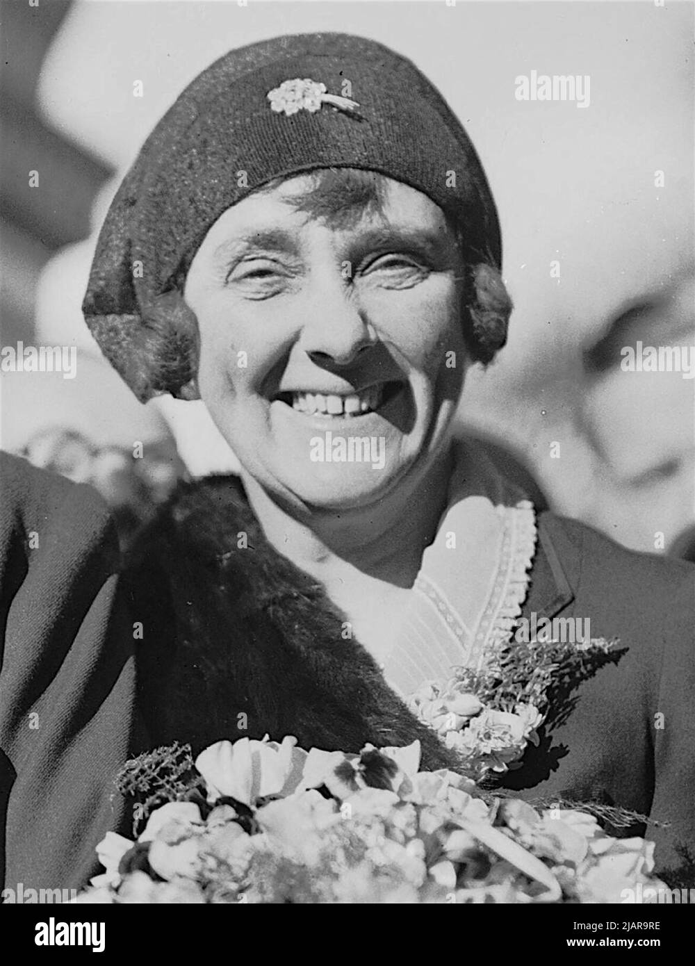 Ethel Bruce, épouse de RT. L'honorable Stanley Bruce, premier ministre de l'Australie ca. 1927 Banque D'Images
