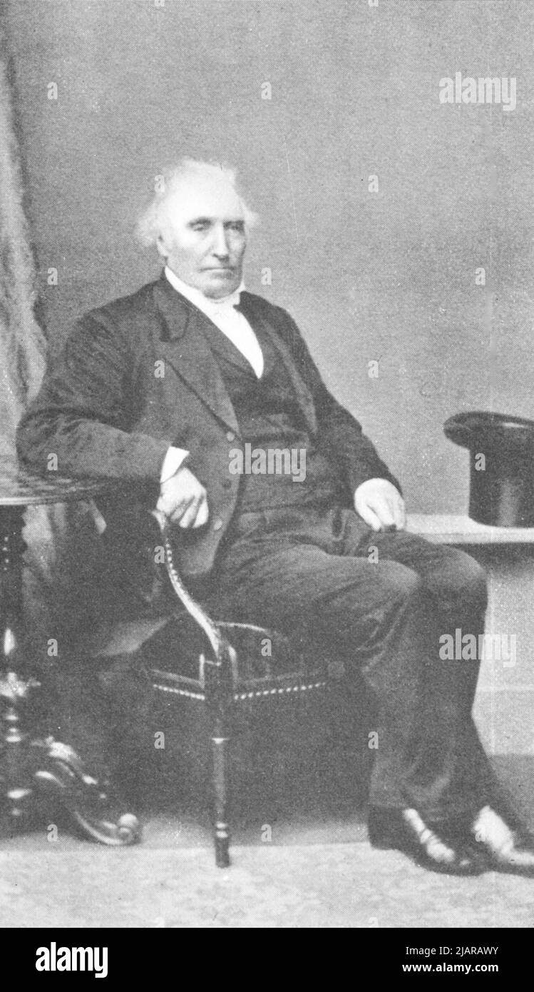 Photographie d'Alexander Berry (1781 - 1873). Scottish/Australian Pioneer, Merchant, homme d'affaires ca. 1912 Banque D'Images