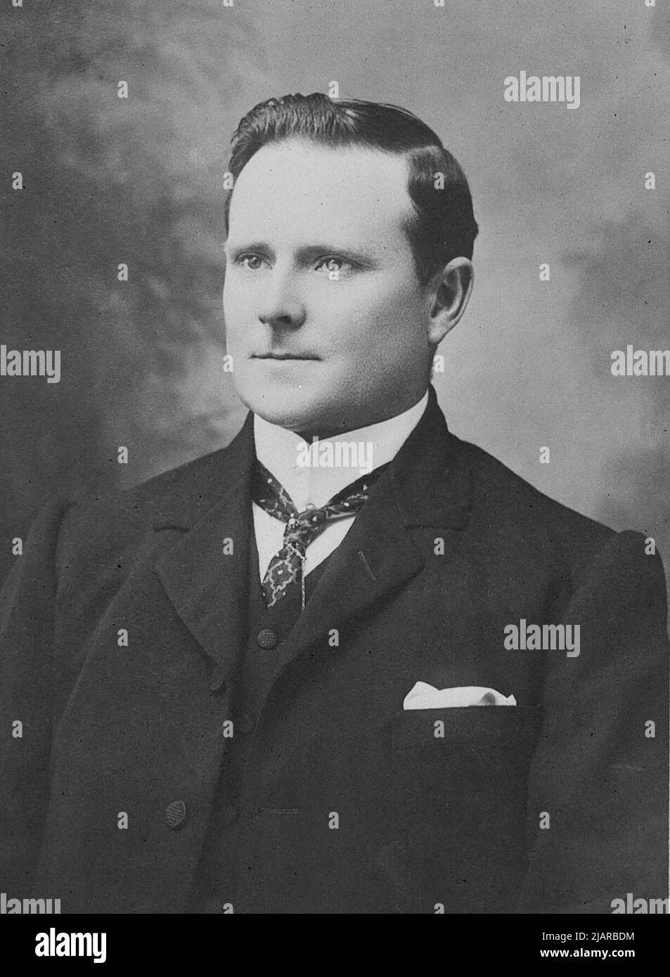 Frank Farnell homme d'affaires et homme politique en Nouvelle-Galles du Sud, Australie ca. Mai 1908 Banque D'Images