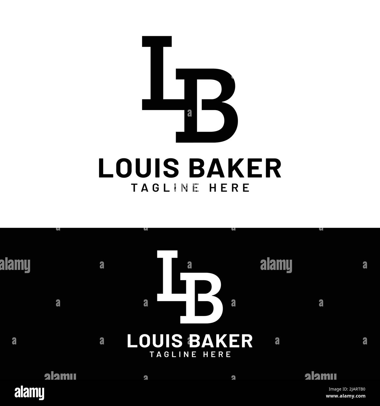 L H LH HL lettre Monogram initial logo modèle. Convient à General Sports Fitness Construction Finance Company Business Corporate Shop Illustration de Vecteur