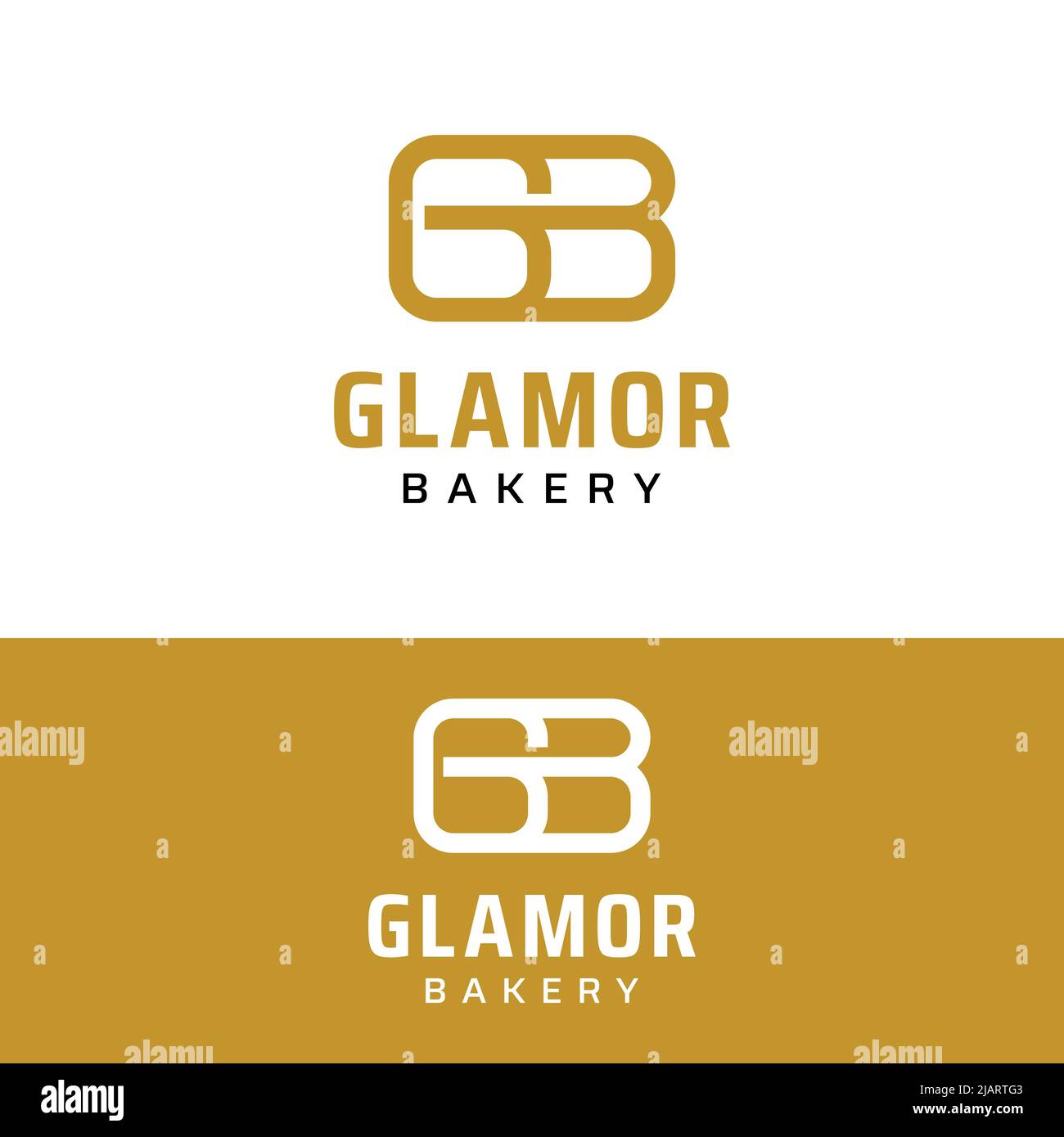 G B GB BG Letter Monogram initial logo Design Template. Convient à General Sports Fitness Construction Finance Company Business Corporate Shop Illustration de Vecteur