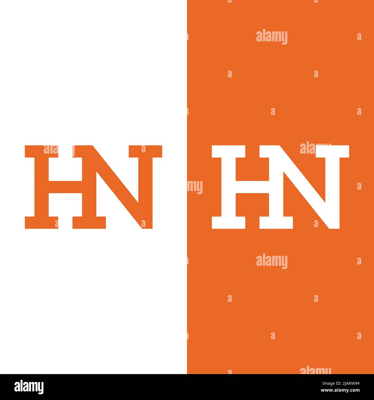 H N HN NH lettre Monogram modèle de logo initial. Convient pour General Sports Fitness Construction Finance entreprise Business Corporate Shop Appar Illustration de Vecteur