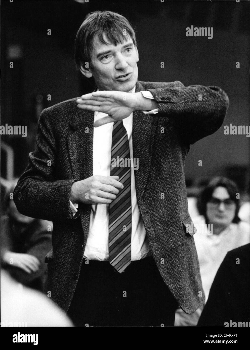 Ein Foto des deutschen Politikers Otto Schily. Banque D'Images