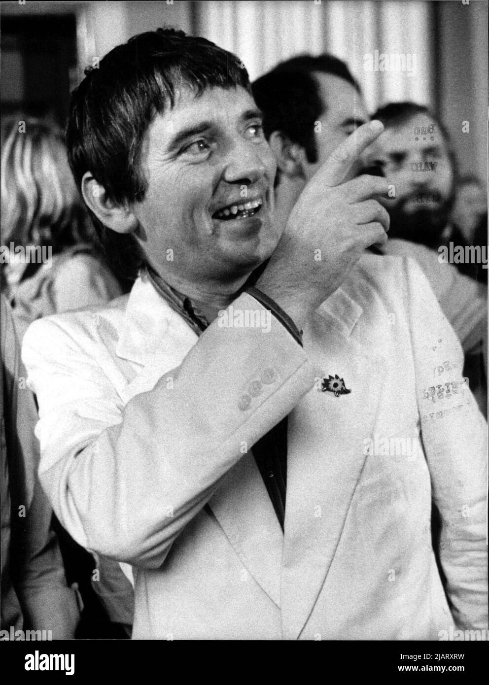 Foto von dem Vorsitzenden der Partei 'alternative liste', Otto Schily. Banque D'Images