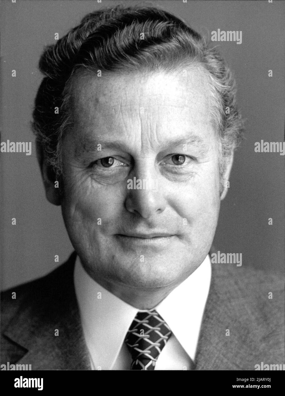 DAS Bild zeigt den CSU-Politiker Max Streibl. Banque D'Images