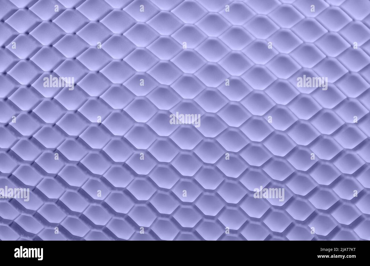 3D arrière-plan en mosaïque Honeycomb. Structure géométrique des cellules de maillage. Arrière-plan abstrait avec grille hexagonale. Très peri Banque D'Images