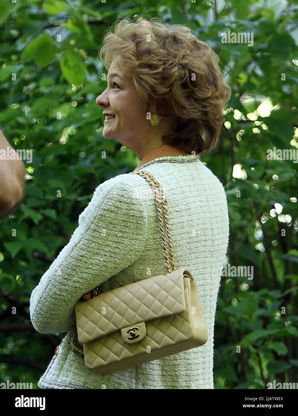 31 mai 2022.Carey Mulligan, tournage sur place pour le nouveau film Maestro à Central Park New York à New York 31 mai 2022 Credit:RW/MediaPunch Banque D'Images